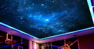 Натяжной потолок звездное небо Новый Уренгой, цена от 5265 руб.