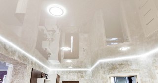 Натяжной ПВХ потолок Новый Уренгой, цена от 2115 руб.